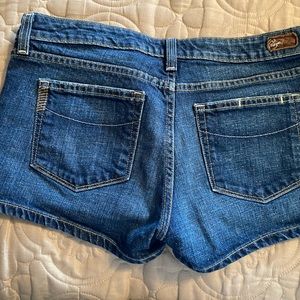 Paige Jean shorts. Short shorts